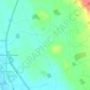 Thornbrough topographic map, elevation, terrain