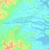 Tana Tidung topographic map, elevation, terrain