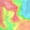 Carnetin topographic map, elevation, terrain