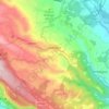 Zubiena topographic map, elevation, terrain