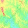 Tomar do Geru topographic map, elevation, terrain