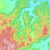 Kerrabee topographic map, elevation, terrain