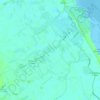 Saltfleetby topographic map, elevation, terrain