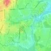 Loudoun Valley Estates topographic map, elevation, terrain