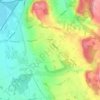 Alvanley topographic map, elevation, terrain