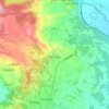 Dorzano topographic map, elevation, terrain