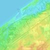 New Buffalo topographic map, elevation, terrain