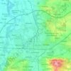 Tarnów topographic map, elevation, terrain