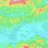 Krško topographic map, elevation, terrain