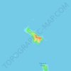 Pakatoa Island topographic map, elevation, terrain