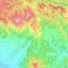 Roccastrada topographic map, elevation, terrain