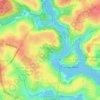 Boronia Park topographic map, elevation, terrain