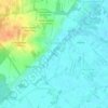 Tursko Wielkie topographic map, elevation, terrain