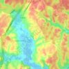 Aquia Harbour topographic map, elevation, terrain