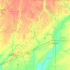 Hurricane Creek topographic map, elevation, terrain