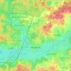 Wasilków topographic map, elevation, terrain