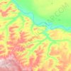 Тенкинский наслег topographic map, elevation, terrain