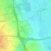 Stoak topographic map, elevation, terrain