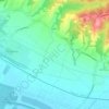 Batina topographic map, elevation, terrain