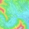 Lanzo Torinese topographic map, elevation, terrain