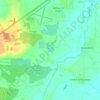 Norton Disney topographic map, elevation, terrain