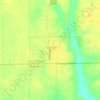 Herrick topographic map, elevation, terrain