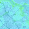 Ridderkerk topographic map, elevation, terrain