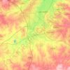 Blaby topographic map, elevation, terrain