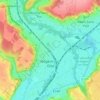 Nogent-sur-Oise topographic map, elevation, terrain