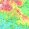 Kallista topographic map, elevation, terrain