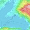 Weggis topographic map, elevation, terrain