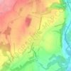 Gollion topographic map, elevation, terrain