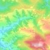 Lubinka topographic map, elevation, terrain