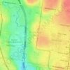 Brunswick West topographic map, elevation, terrain