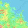 Bay of Islands-Whangaroa Community topographic map, elevation, terrain