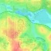 Tom Brown Park topographic map, elevation, terrain