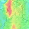 Broadlands topographic map, elevation, terrain