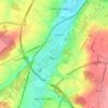Saleux topographic map, elevation, terrain