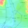 Gulou Subdistrict topographic map, elevation, terrain