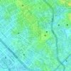 Doña Aurora topographic map, elevation, terrain
