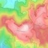 Ferny Creek topographic map, elevation, terrain