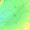 Cholistan Desert topographic map, elevation, terrain