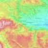 Pazardzhik topographic map, elevation, terrain