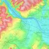 Andernach topographic map, elevation, terrain