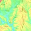 Bugalhos topographic map, elevation, terrain