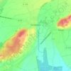 Faramans topographic map, elevation, terrain