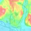 Snohomish topographic map, elevation, terrain