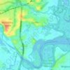 Griffin topographic map, elevation, terrain