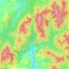 Lincoln topographic map, elevation, terrain