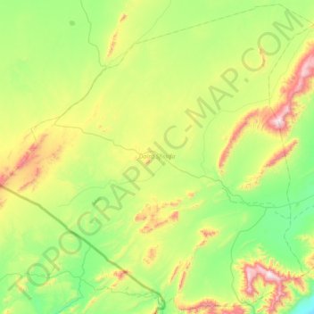 Sfissifa topographic map, elevation, terrain